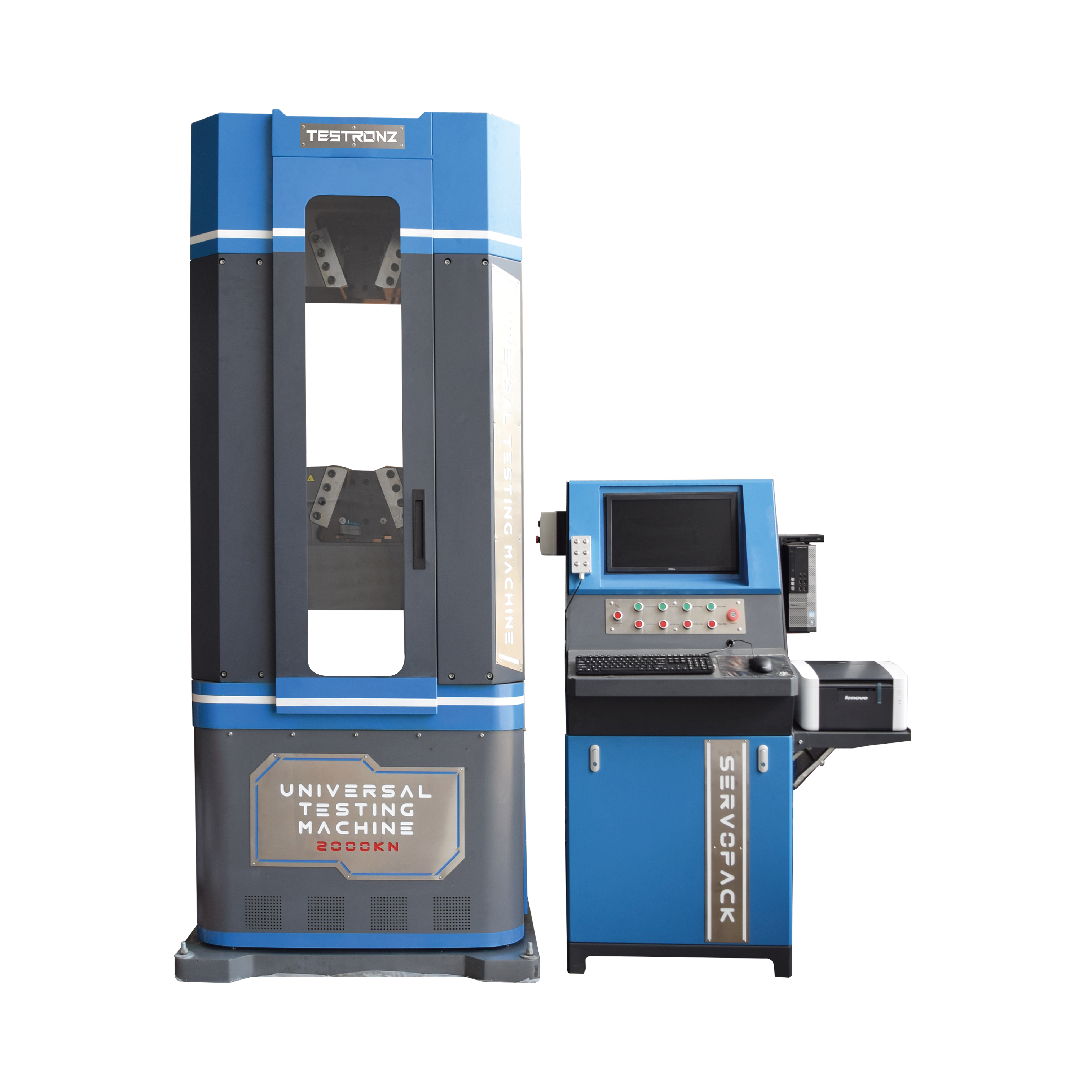 electro-hydraulic servo control universal testing machine 2000 kN