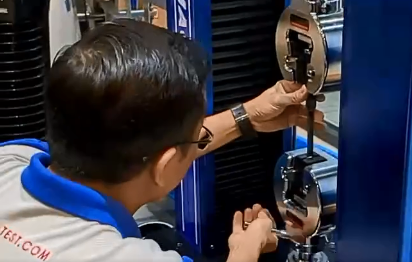 universal testing machine training