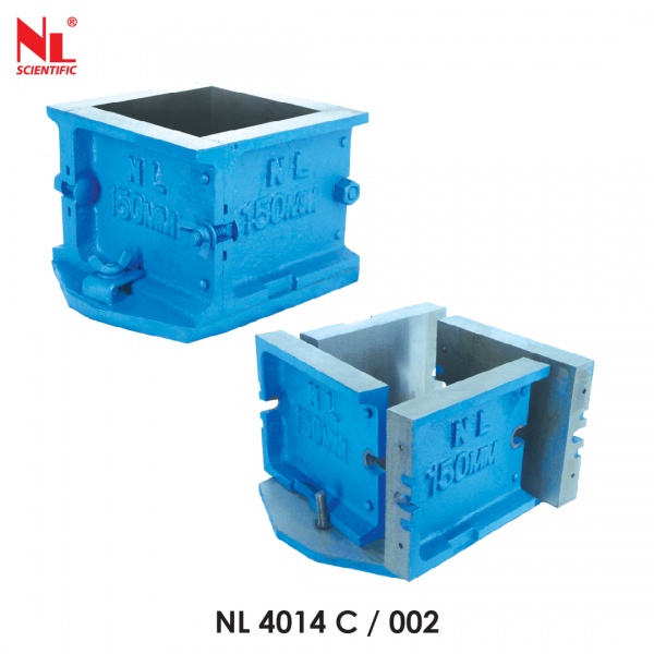 150 mm Cast Iron Cube Mould (Standard)