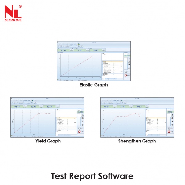 Control and Data Processing Software of Universal Testing Machine, 1000kN Electro-Hydraulic Servo Control